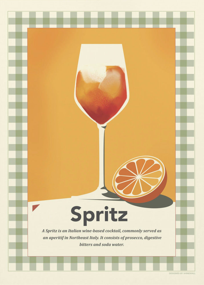 Spritz retro print - Poster / Art Print