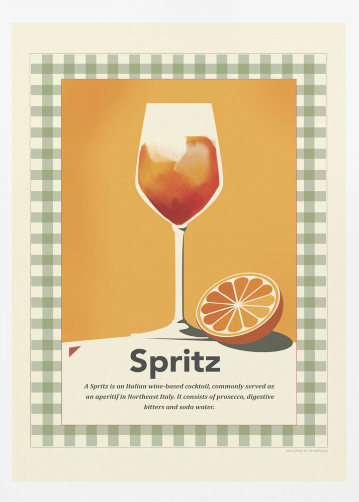 Spritz retro print - Poster / Art Print