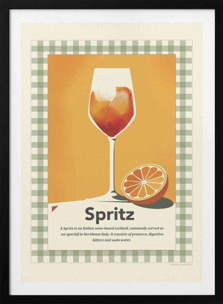 Spritz retro print - Poster / Art Print