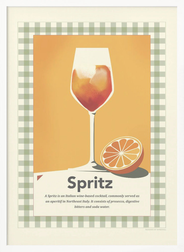 Spritz retro print - Poster / Art Print