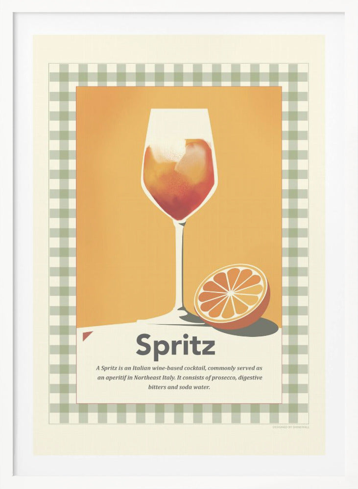 Spritz retro print - Poster / Art Print
