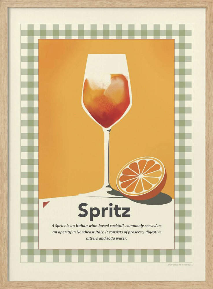 Spritz retro print - Poster / Art Print