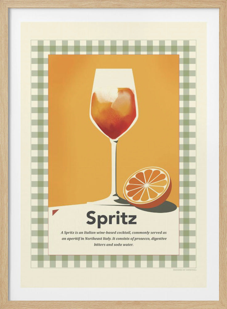 Spritz retro print - Poster / Art Print