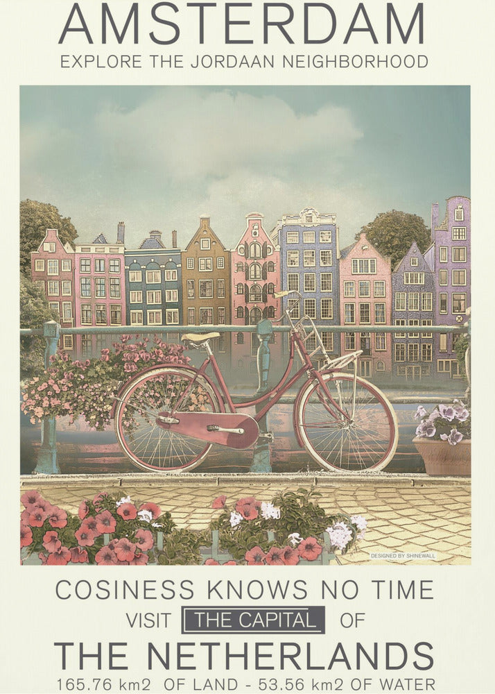 Amsterdam print - Poster / Art Print