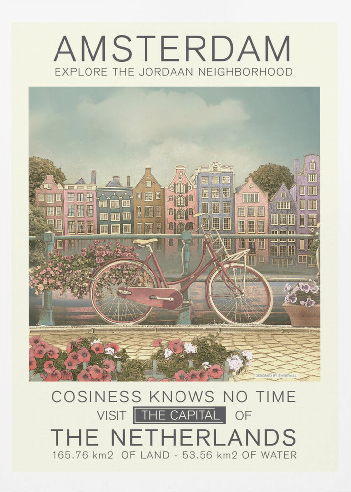 Amsterdam print - Poster / Art Print