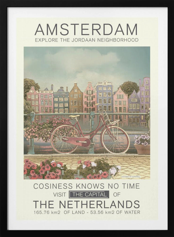 Amsterdam print - Poster / Art Print
