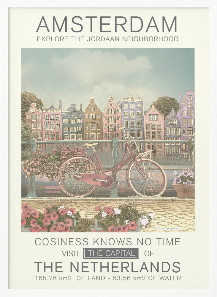 Amsterdam print - Poster / Art Print
