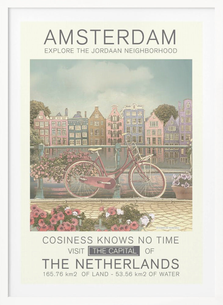 Amsterdam print - Poster / Art Print