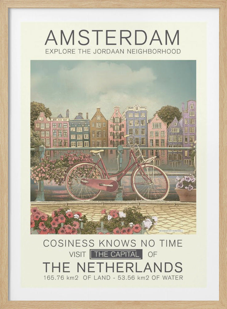 Amsterdam print - Poster / Art Print