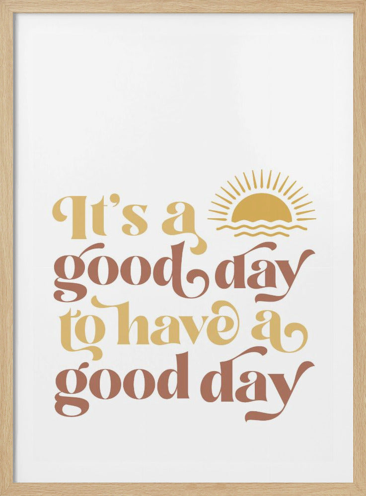 Good Day No2 - Poster / Art Print
