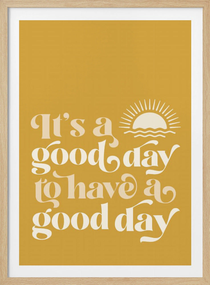 Good Day No1 - Poster / Art Print