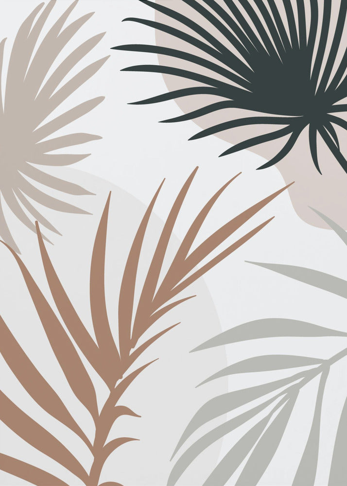 Tropical Leaves No4 - Poster / Art Print