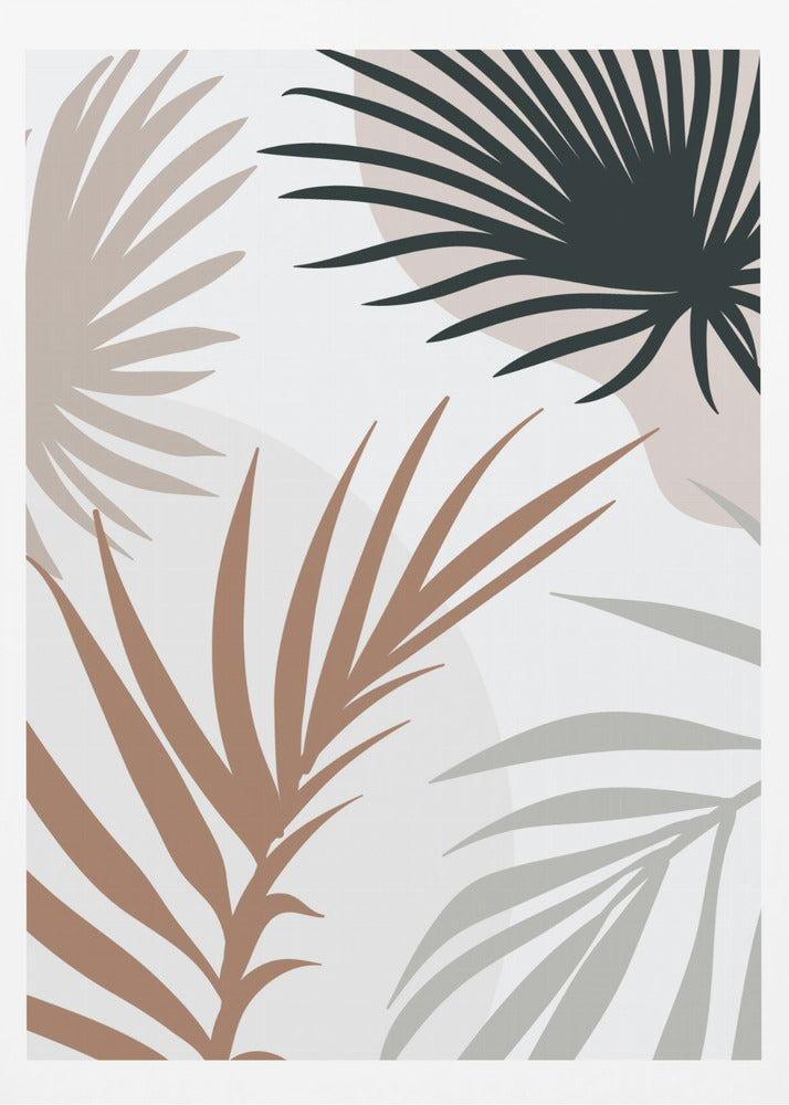 Tropical Leaves No4 - Poster / Art Print