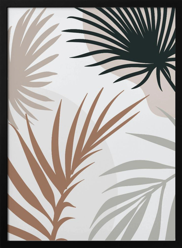 Tropical Leaves No4 - Poster / Art Print