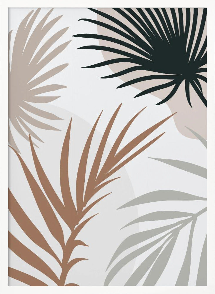 Tropical Leaves No4 - Poster / Art Print