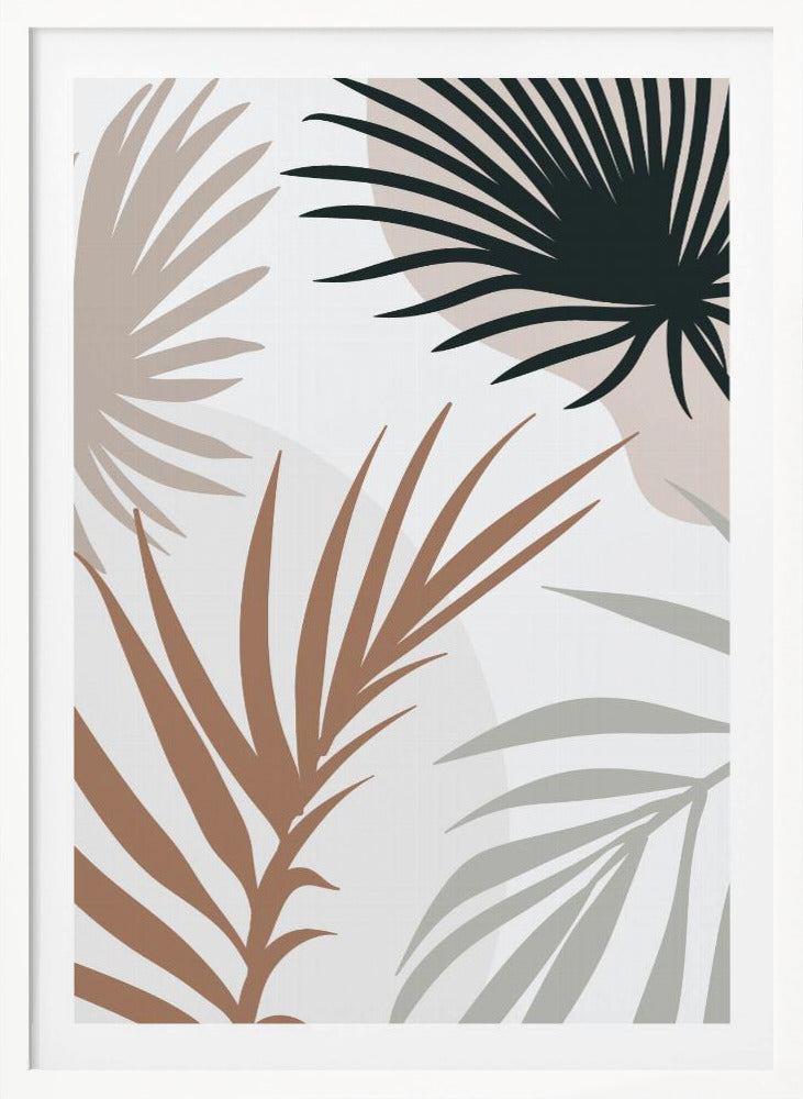 Tropical Leaves No4 - Poster / Art Print
