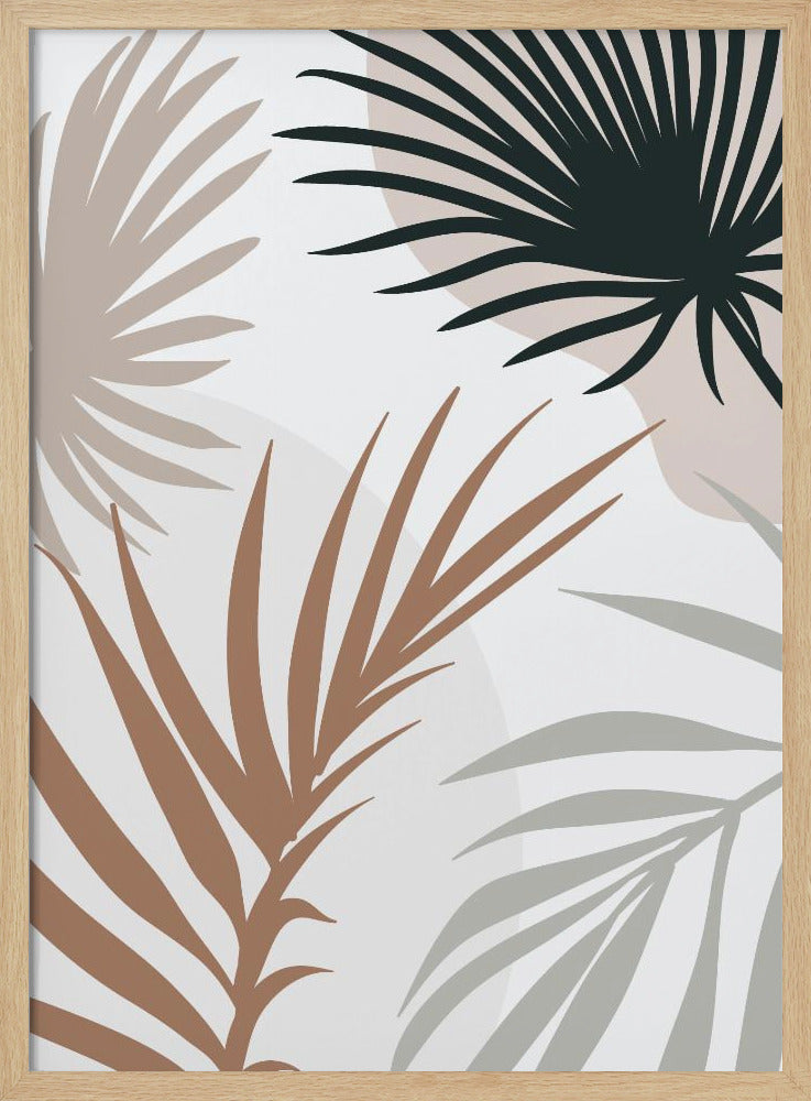 Tropical Leaves No4 - Poster / Art Print