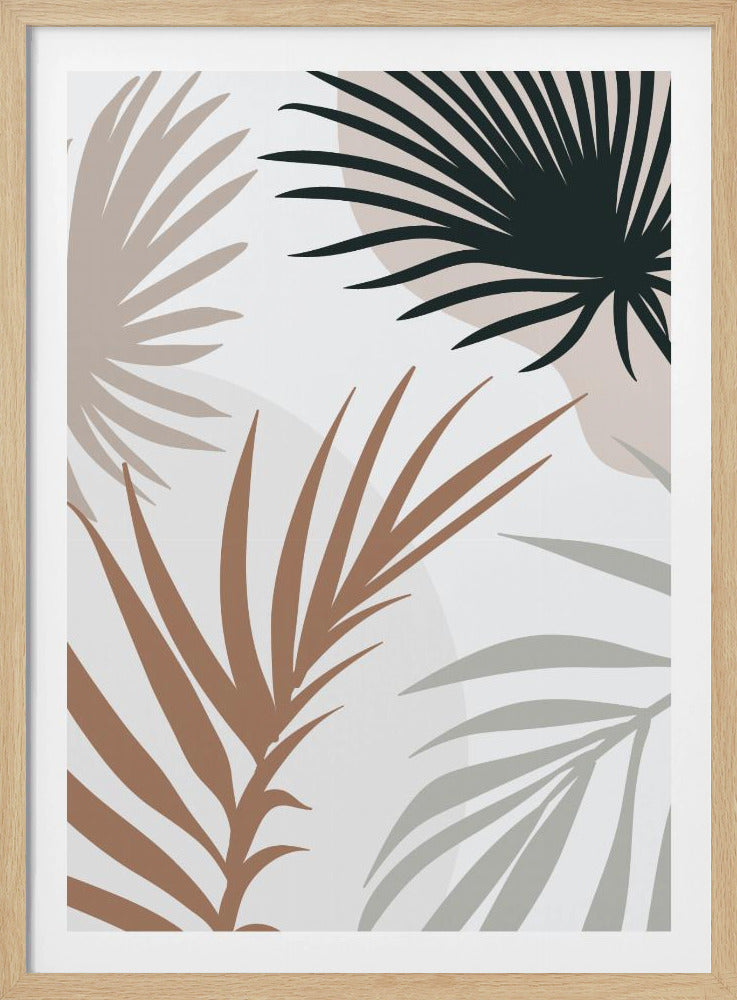 Tropical Leaves No4 - Poster / Art Print