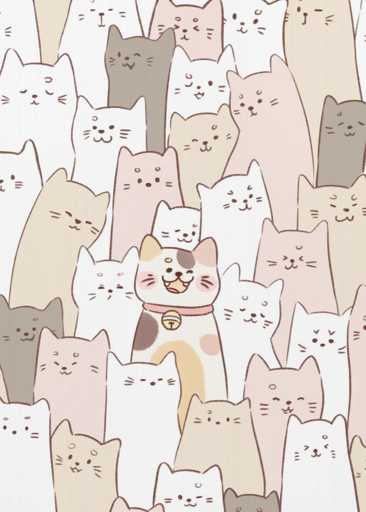 Cute Kitten cover - Poster / Art Print