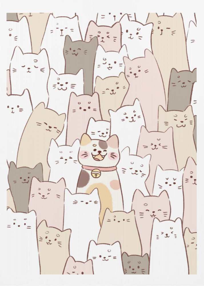 Cute Kitten cover - Poster / Art Print