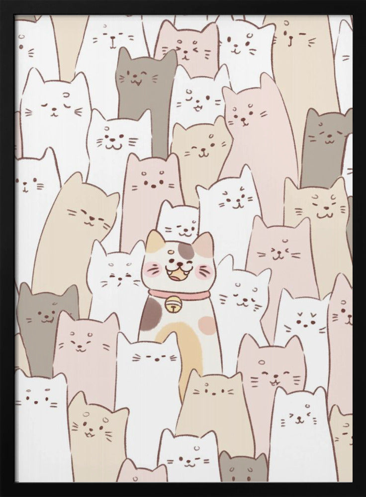 Cute Kitten cover - Poster / Art Print