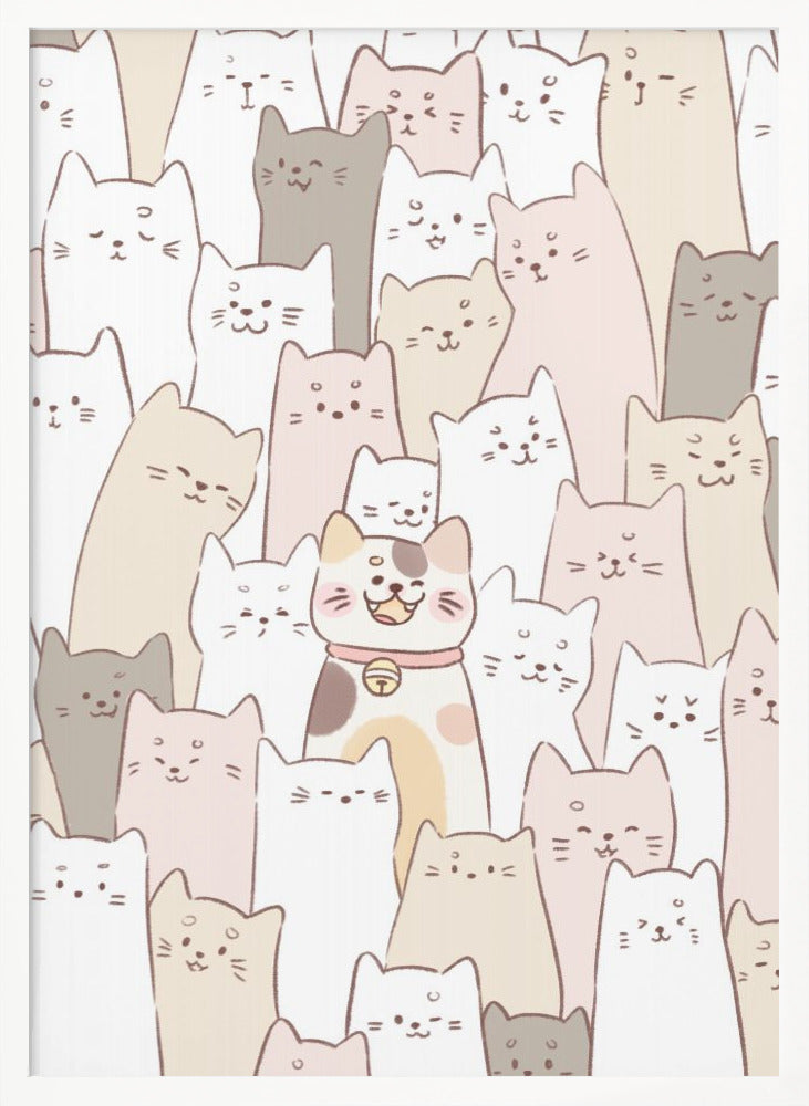 Cute Kitten cover - Poster / Art Print