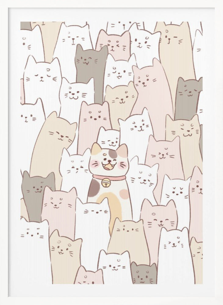 Cute Kitten cover - Poster / Art Print
