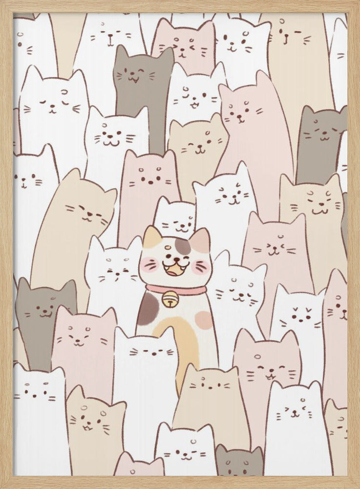 Cute Kitten cover - Poster / Art Print
