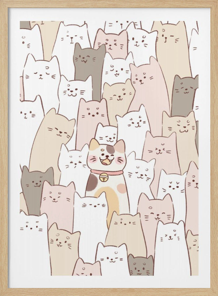 Cute Kitten cover - Poster / Art Print