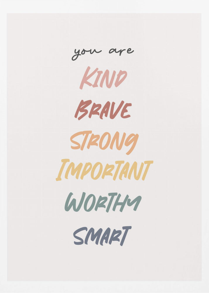 Affirmation - Poster / Art Print