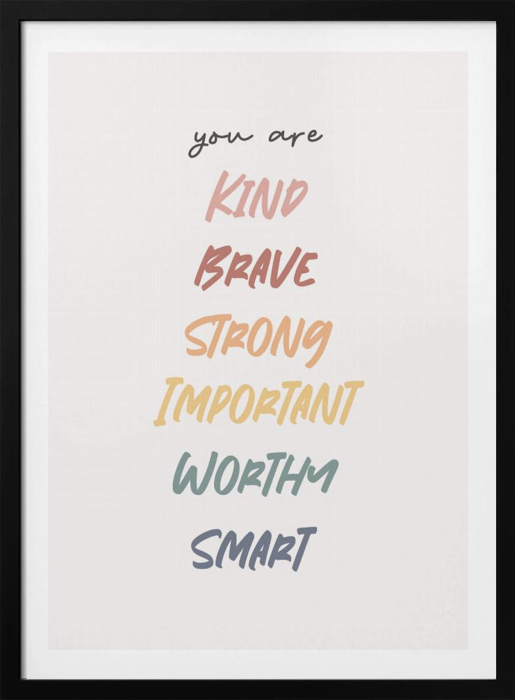 Affirmation - Poster / Art Print