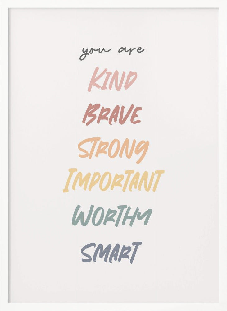 Affirmation - Poster / Art Print