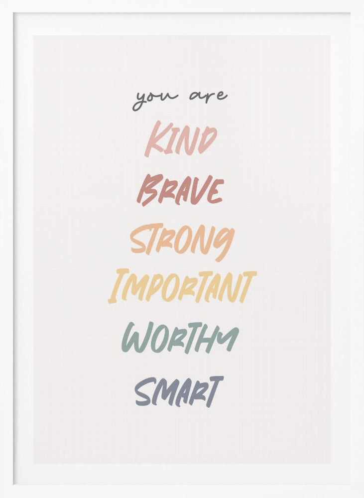 Affirmation - Poster / Art Print