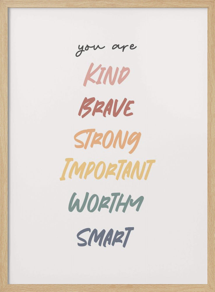Affirmation - Poster / Art Print