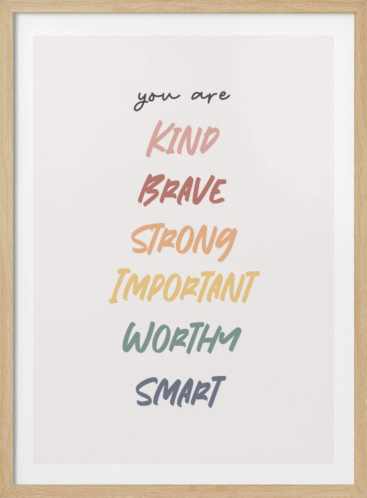 Affirmation - Poster / Art Print