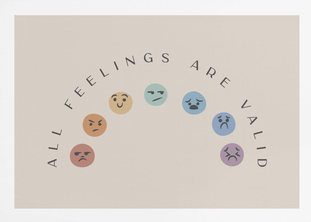 All Feelings Are Valid - Poster / Art Print