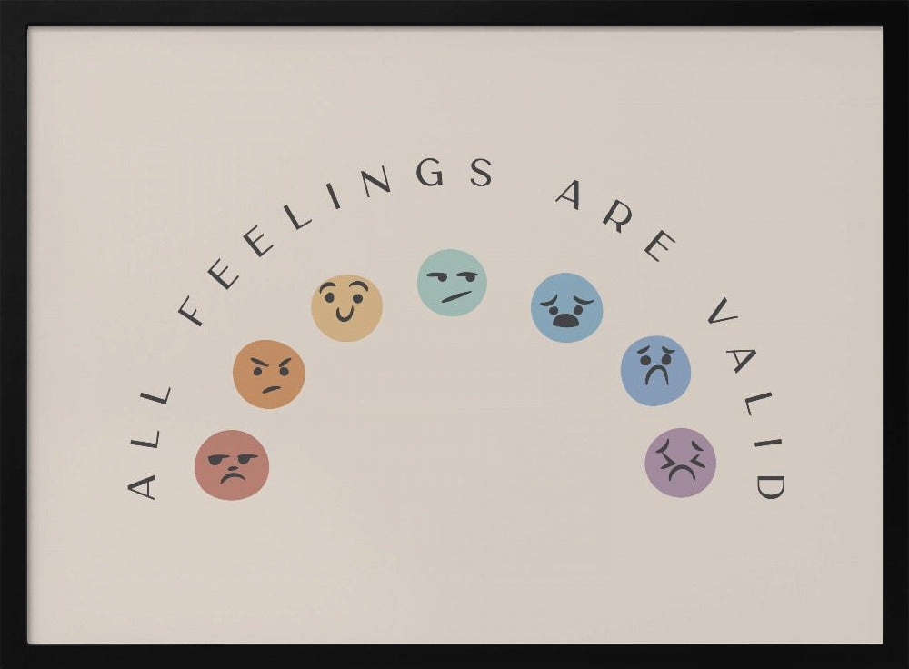All Feelings Are Valid - Poster / Art Print