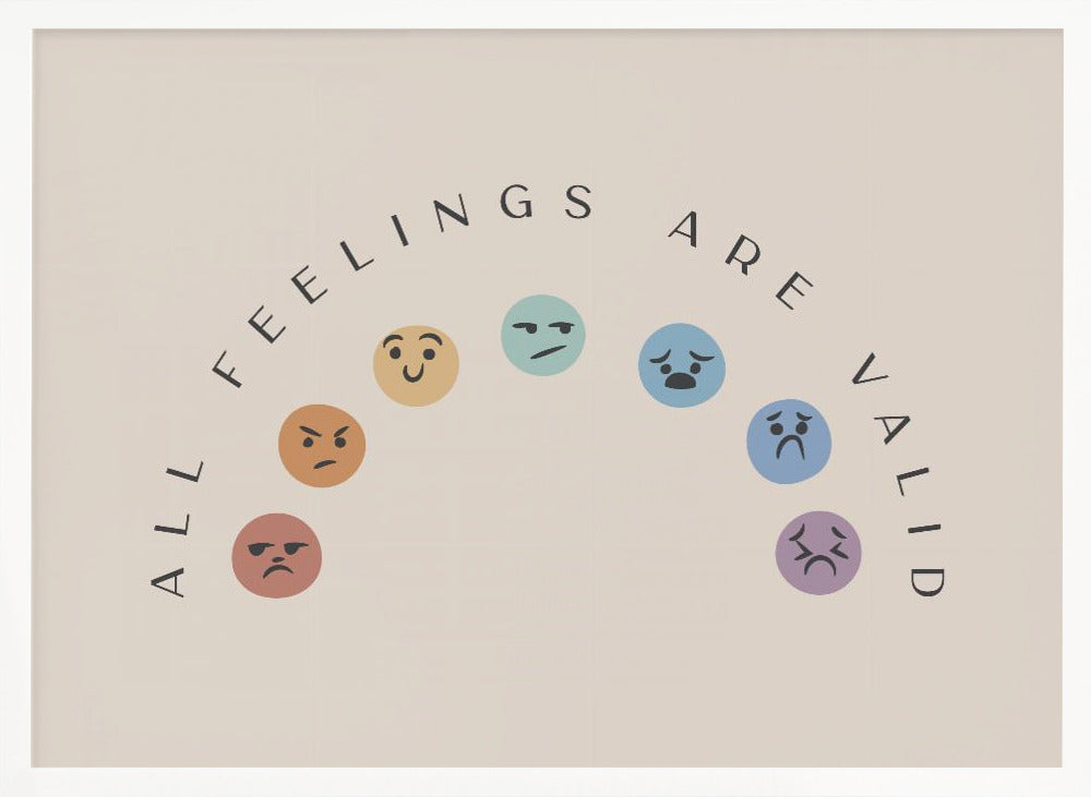 All Feelings Are Valid - Poster / Art Print