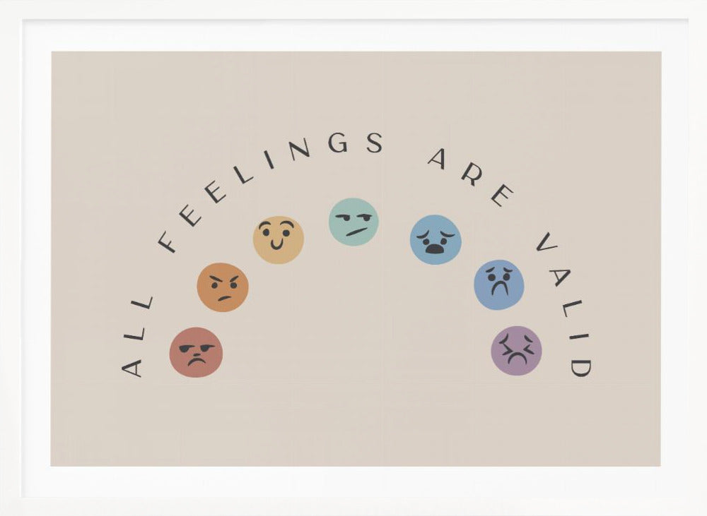 All Feelings Are Valid - Poster / Art Print