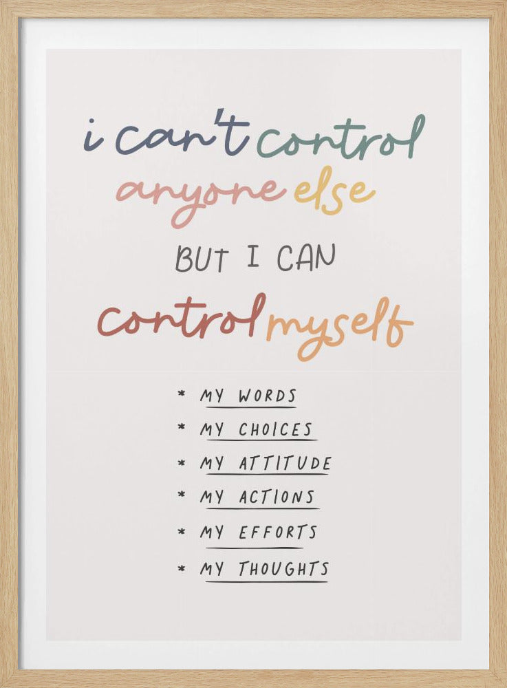 Control - Poster / Art Print