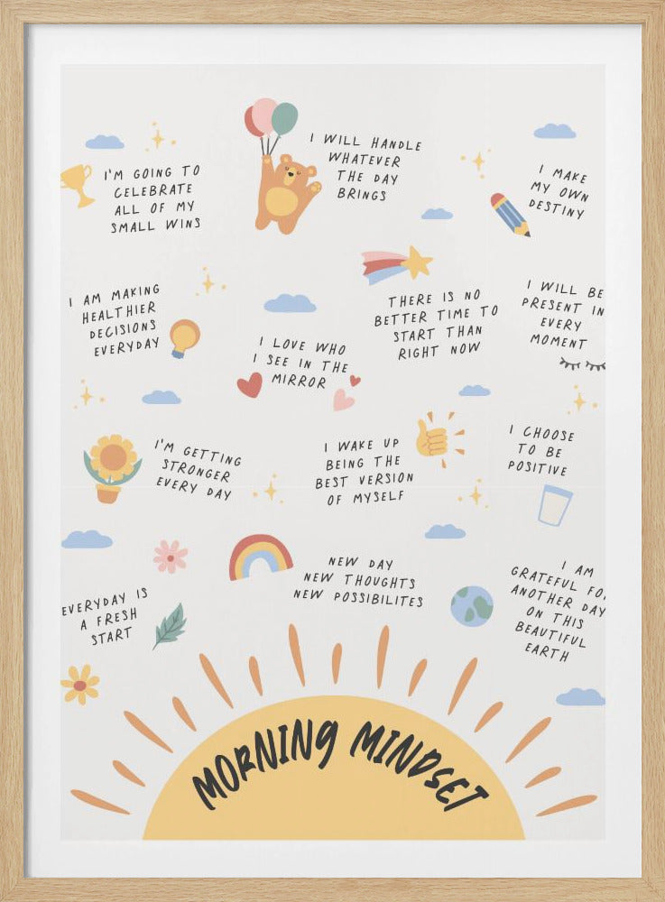 Morning Mindset - Poster / Art Print