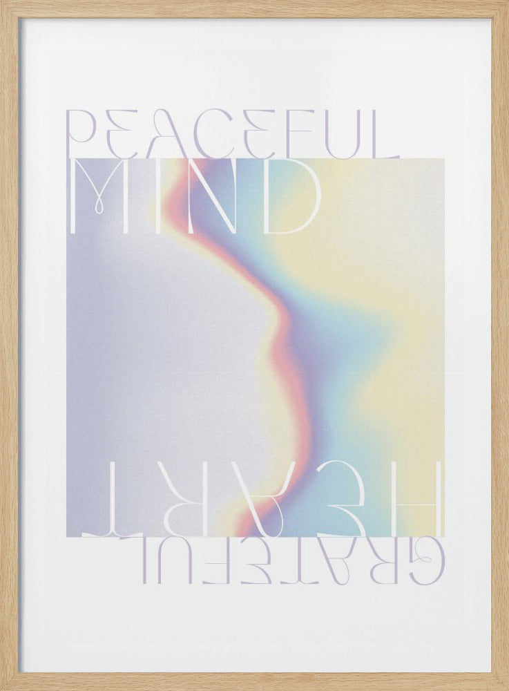 Peaceful Mind - Poster / Art Print