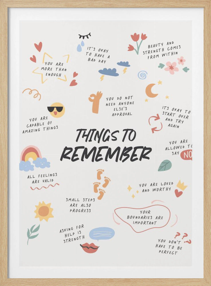 Remember - Poster / Art Print