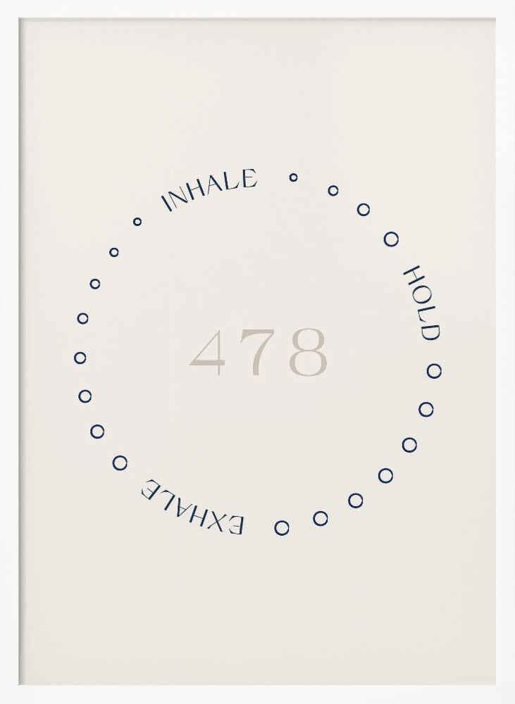 478 Breath - Poster / Art Print