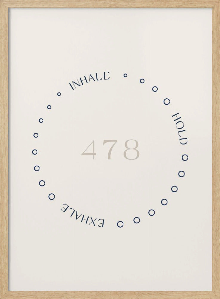 478 Breath - Poster / Art Print