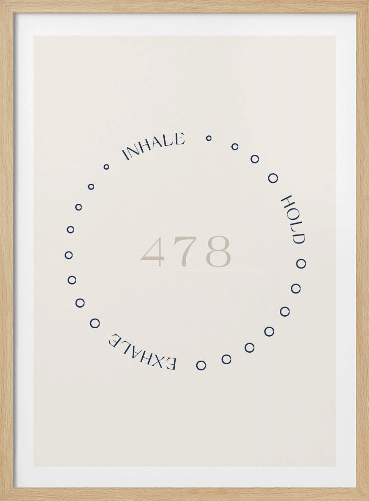 478 Breath - Poster / Art Print