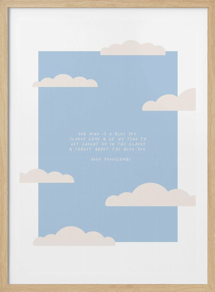 Blue Sky - Poster / Art Print