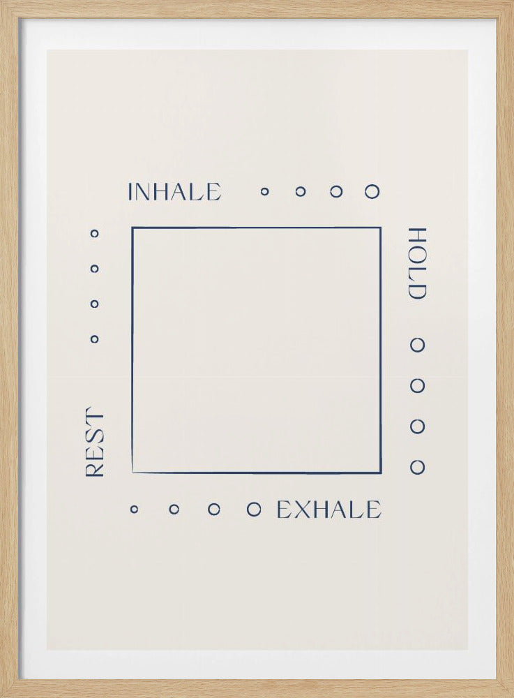 Box Breathe - Poster / Art Print