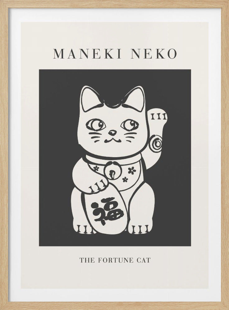Manekineko - Poster / Art Print