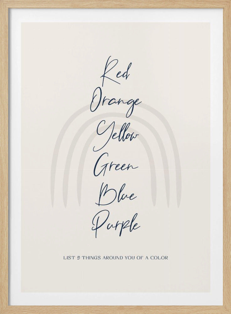 Rainbow Ground - Poster / Art Print